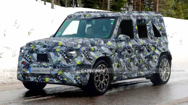Ufak Mercedes-Benz G-Class 2028'de satışa sunulacak gibi görünüyor