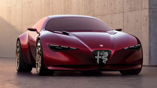 Alfa Romeo'dan etkileyici konsept: Cuorerosso
