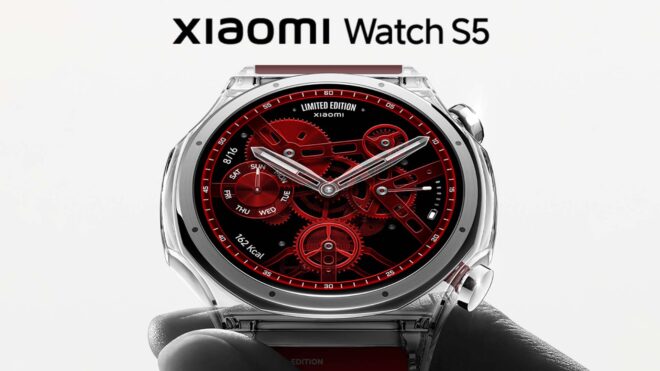 Şeffaf gövdeli Xiaomi Watch S5 Transparent Edition tanıtıldı