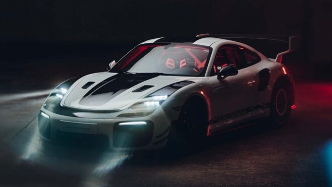 Porsche'den çok özel bir makine geldi: Flachbau RS