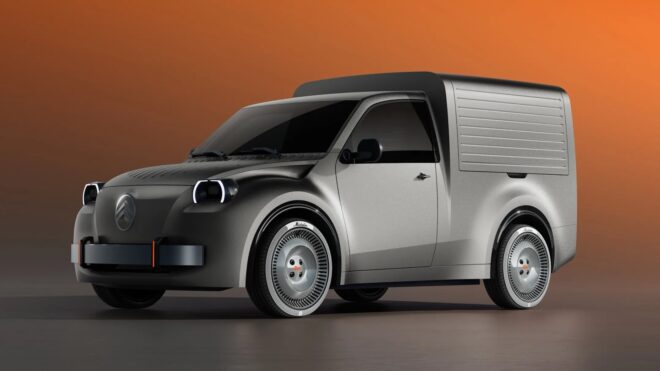 Citroen, 2 CV konseptinin van versiyonunu da hazırladı