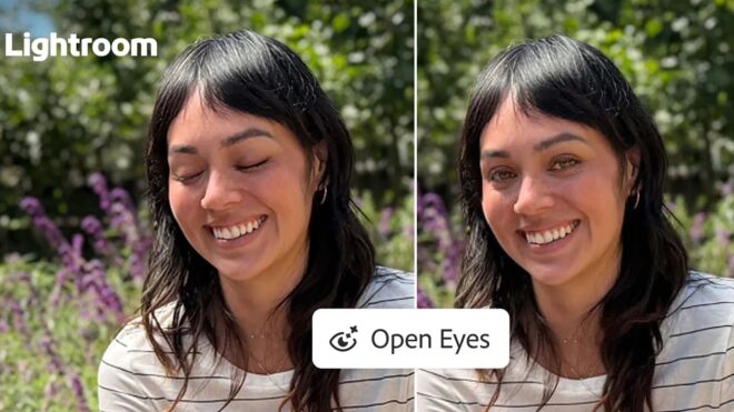 Adobe, Lightroom'un mobil sürümüne göz açma özelliği ekledi