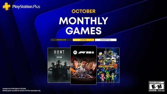 Ekim ayının PlayStation Plus oyunları duyuruldu