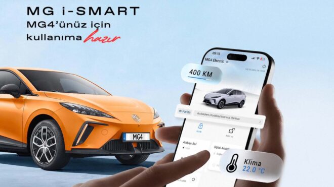 MG, uzaktan araç kontrolcü sunan iSMART sistemini Türkiye'de kullanıma sundu