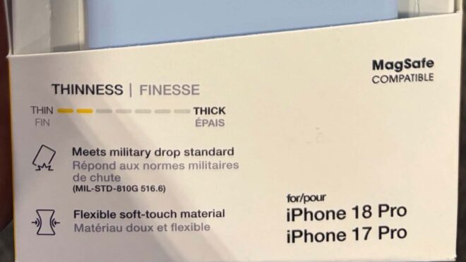 iPhone 17 Pro kılıflarının iPhone 18 Pro'da da kullanılabileceği iddia edildi