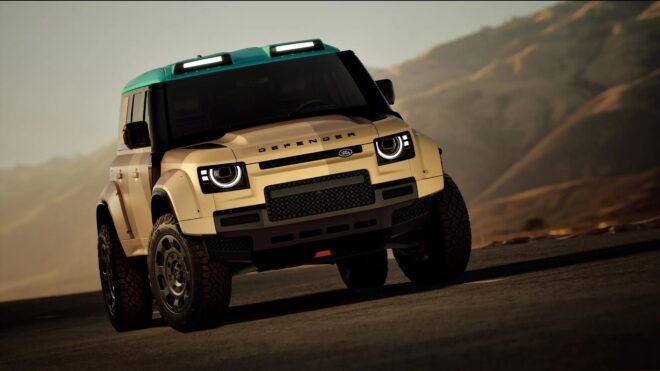 Dakar'da yarışan D7X-R yollara uyarlandı: Defender Dakar
