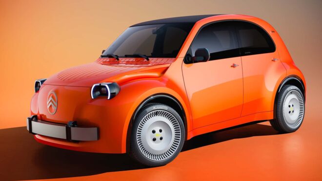 Citroen, efsaneyi geleceğe taşıyan 2 CV konseptini görücüye çıkardı