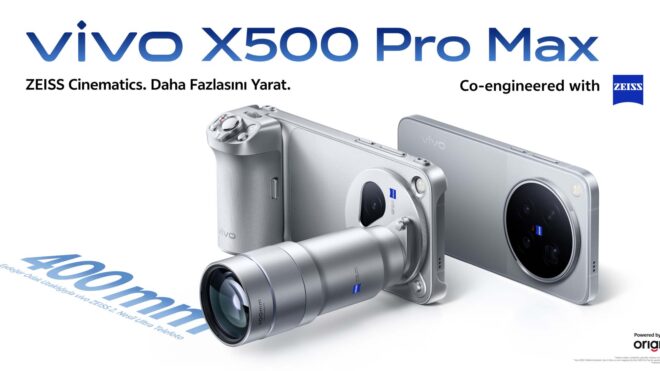 Vivo X500 Pro Max, Türkiye'de de satışa sunulacak